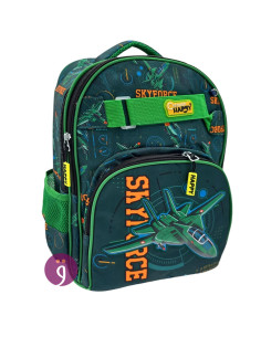 Sac à Dos Ecolier 1 Compartiment 26x38 cm Skyforce, Happy - Réf.32210