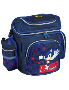 Sac à Dos Ecolier 3en1, Sonic - Happy