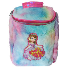 Sac À Dos en Fourrure Maternelle Zaino, Sofia The Firs - Réf.MK55-6