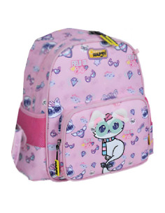 Sac à Dos Maternelle 1 Compartiment, Chat - Happy