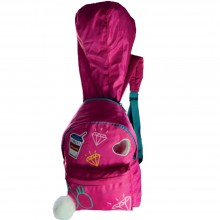 Sac-A-Dos MM Pink avec capuche-Réf.801
