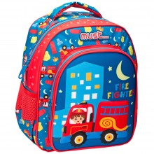 Sac à Dos Must Maternelle Pompier 8L - Réf.584505