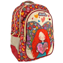 Sac à Dos MUST Red Heart 25L pour Ecoliers - Réf.585757