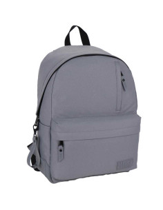Sac à Dos Must Team 1 Compartiment Collège/Lycée, Uni Gris - Réf.587548