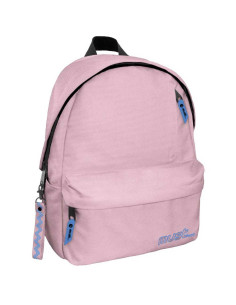 Sac à Dos Must Team 1 Compartiment Collège/Lycée, Uni Rose Pastel - Réf.584948