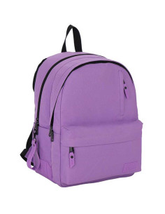 Sac à Dos Must Team 2 Compartiments Collège/Lycée, Classique Violet Uni - Réf.587551