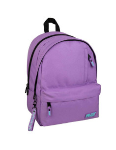 Sac à Dos Must Team 2 Compartiments Collège/Lycée, Uni Violet Clair - Réf.586684
