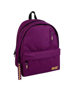 Sac à Dos Must Team 2 Compartiments Collège/Lycée, Uni Violet - Réf.586678