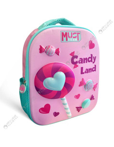 Sac à Dos Must Team Maternelle, Candy 3D - Réf.586517