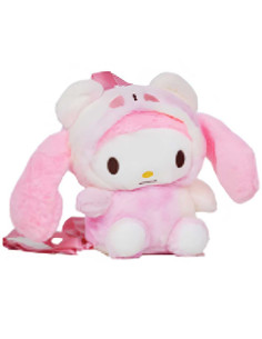 Sac à Dos Peluche Maternelle, Melody Rose - Happy