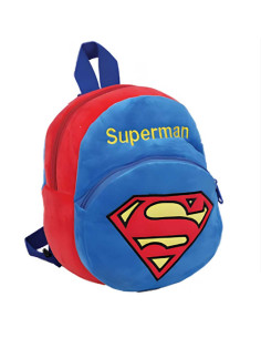 Sac à Dos Peluche Maternelle, Superman - Happy