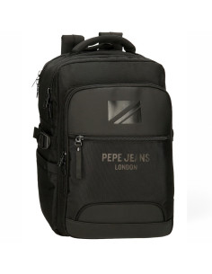 Sac à Dos pour Ordinateur 40cm, Bromley Noir - Pepe Jeans