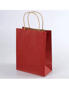 Sac Cadeau Kraft Colorés 7 Couleurs, 31x42x10 cm