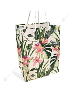 Sac Cadeau Tropical 31x42x12cm