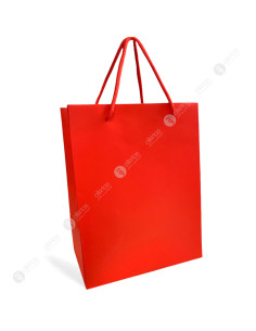 Sac Cadeau Uni 7 Couleurs Premium, 18x23x10 cm