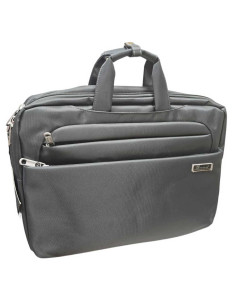 Sacoche Ordinateur Portable Multiples Compartiments avec Bandoulière - Nuoxiya