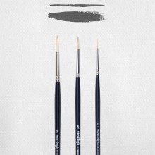 Set 3 Pinceaux Huile&Acrylique Série 211 No.2-4-6 - Van Gogh