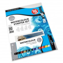 Set d'Initiation Aquarelle 16pcs - Daler Rowney