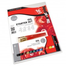 Set d'Initiation Peinture à l'Huile 16pcs - Daler Rowney