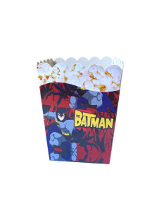 Set De 10 Boites Pop Corn, Batman