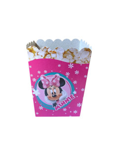 Set De 10 Boites Pop Corn, Minnie