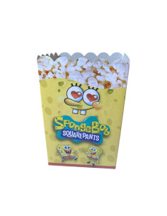 Set De 10 Boites Pop Corn, Sponge Bob