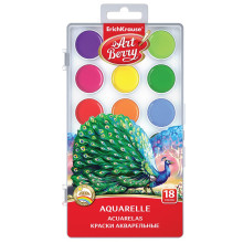 Set de 12 Aquarelles ArtBerry avec Protection UV - ErichKrause