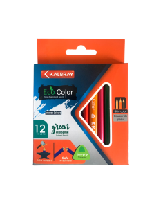 Set de 12 Crayons de Couleur - KALBRAY
