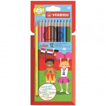 Set de 12 Crayons de Couleur - Stabilo