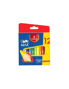 Set de 12 Crayons de Couleur - Vertex
