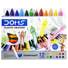 Set de 12 Crayons en Plastique Dommymate - Doms