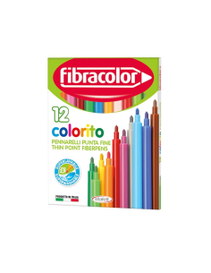 set de 12 Feutres - Fibracolor
