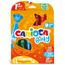 Set De 12 Feutres Teddy 1+ - Carioca