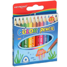 Set de 12 Mini Crayons, Keyroad - Réf.971285