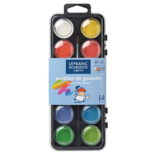 Set de 12 Pastilles Gouache - Lefranc Bourgeois