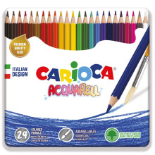 Set De 24 Crayons Aquarelles - Carioca