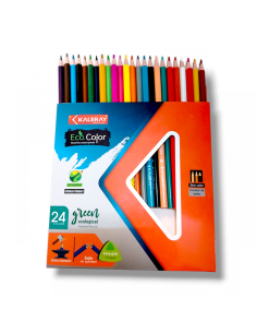 Set de 24 Crayons de Couleur - KALBRAY