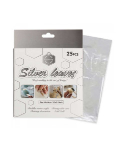 Set de 25 Feuilles d'argent - Keep Smiling