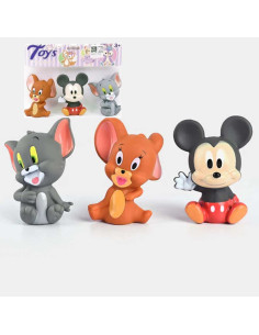 Set de 3 Figurines Dessin Animé Style - Mickey, Tom&Jerry
