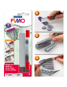Set de 3 Lames de Découpe FIMO Staedtler