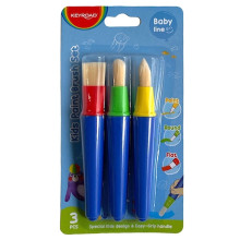 Set de 3 Pinceaux Baby Line, Keyroad - Réf.972329