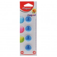 Set de 4 Aimants Rond Maped 22 mm - Réf.052200