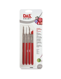 Set de 4 Outils Pointe, Spatule, Boule et Aiguille - DAS Smart