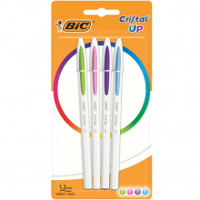 Set De 4 Stylos Bille Cristal Up - Bic