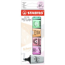 Set De 6 Boss Mini Surligneurs Pastel Love - Stabilo