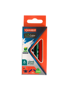 Set de 6 Crayons de Couleur - KALBRAY