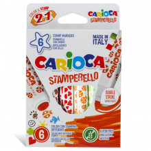 Set De 6 Feutres Stamperello - Carioca