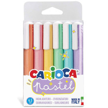 Set De 6 Surligneurs Pastel - Carioca