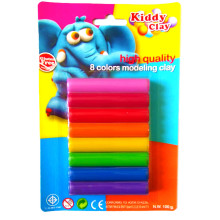 Set de 8 Pâtes à Modeler Classique 100 gr, Kiddy Clay - Réf.ST-100-8