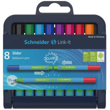 Set De 8 Stylos à Bille Link-It, XB - Schneider